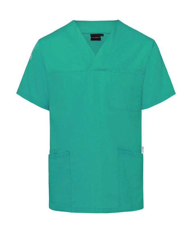 Мужская туника без шнурков, короткая, размер Sl., Изумрудно-зеленый – Karlowsky (1)