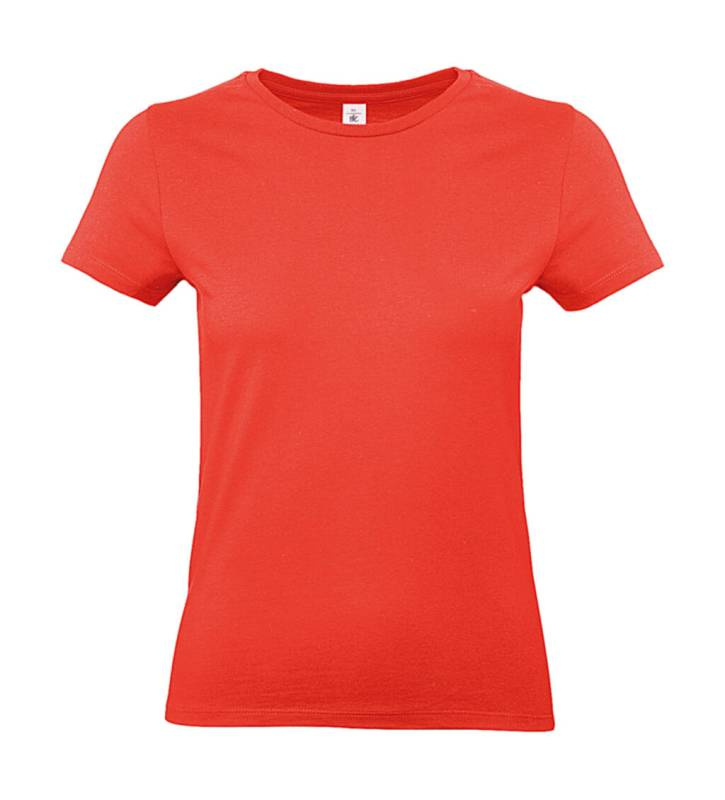 #E190 /женская футболка, Оранжевый закат – B&C (1)