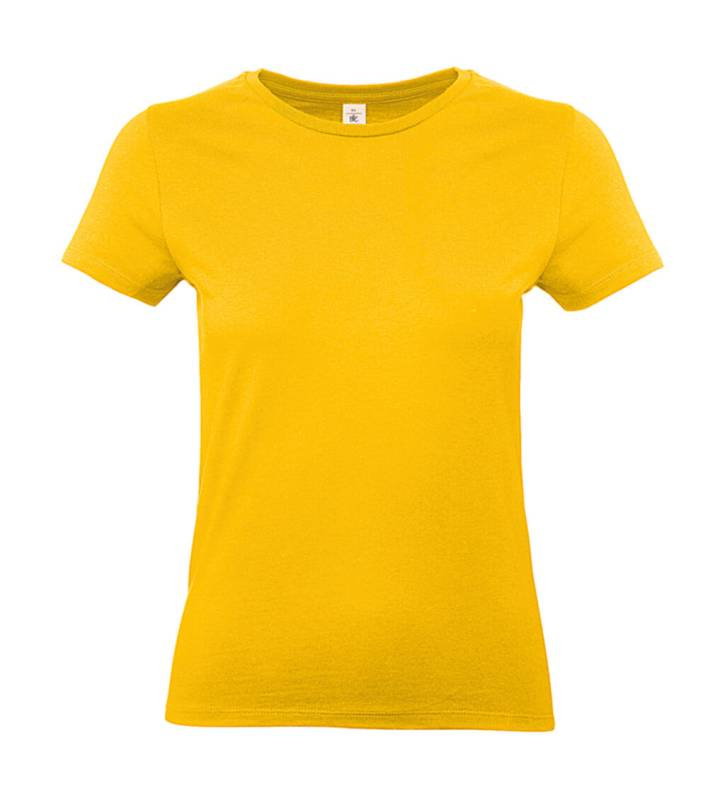 #E190 /женская футболка, цвет: золотистый – B&C, Золото (1)