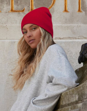 Оригинальная шапка-бини, надеваемая через голову., Классический красный – Beechfield (3)