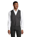 MAX MEN WAISTCOAT, Антрацитовый меланж