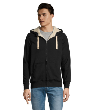 SHERPA UNISEX ZIPPED JACKET, Черный, XXS, изображение товара (4)