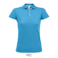 PERFORMER WOMEN SPORTS POLO, Аква