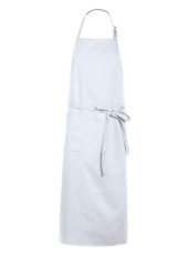 7808 APRON – велошорты с лямками, Белый