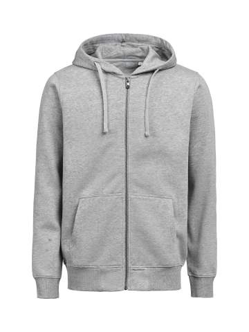 UM Hoodie (OCS-RCS) Regular Fit – кофта на молнии (унисекс), Серый меланж – Untagged Movement (1)