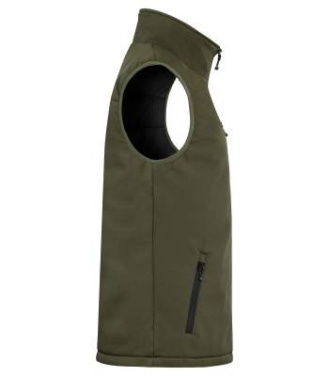 Padded Softshell – жилет, Зеленый туман – Clique (4)