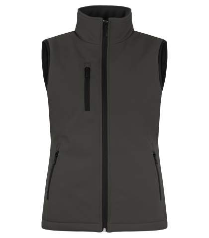 Padded Softshell – жилет (для женщин), Темно-серый - Clique (1)