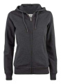 Premium OC Hoody – кофта на молнии (для женщин), антрацитовый меланж