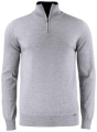 Everett Half Zip – свитер, Серый меланж