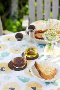 Набор из 2 бутылочек для масла/уксуса Nature с пробковыми пробками. – Sagaform (2)