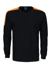 2020 LONG SLEEVED – футболка, Черный/Оранжевый