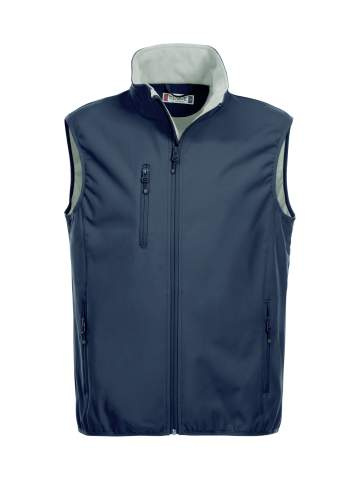 Basic Softshell – жилет, темно-синий – Clique (1)