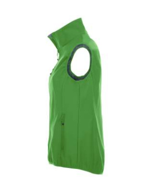 Basic Softshell Ladies – жилет, яблочно-зеленый – Clique (4)