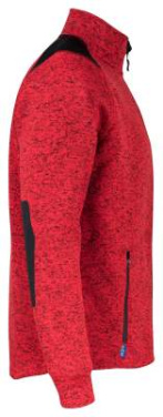 3318 – флисовая куртка, Красный – ProJob (4)