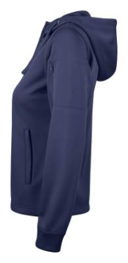 Basic Active Hoody – кофта на молнии (для женщин), темно-синий - Clique (3)