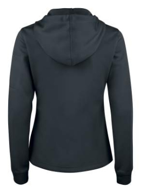 Basic Active Hoody – кофта на молнии (для женщин), черный - Clique (2)