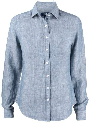 Summerland Linen – рубашка (для женщин), Джинсовый меланж - Cutter & Buck (1)