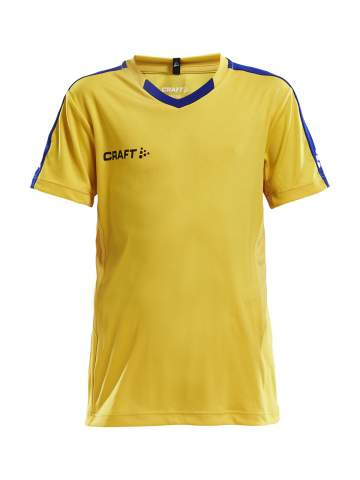 Progress Contrast – спортивная футболка (для детей), Швеция Желтая/Кобольская Клубная - Craft (1)