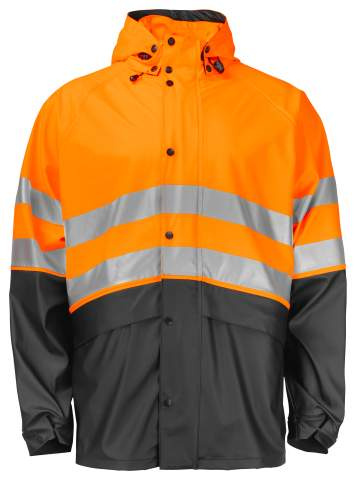 6431 RAIN JACKET EN ISO 20471 CLASS 3/2 – шорты, Оранжевый/Черный - ProJob (1)