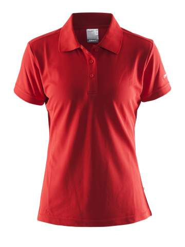 Shirt Pique Classic – рубашка поло (для женщин), Ярко-красный - Craft (1)
