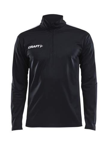 Progress Halfzip LS – футболка (для мужчин), Черно-белый - Craft (1)