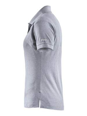 Shirt Pique Classic – рубашка поло (для женщин), Серый меланж - Craft (4)