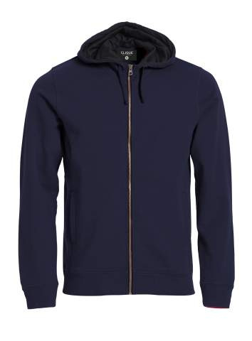 Classic Hoody – кофта на молнии, темно-синий – Clique (1)