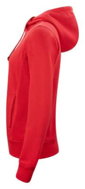 Classic Hoody – кофта на молнии (для женщин), красный - Clique (3)