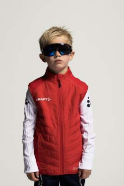 ADV Nordic Club – жилет (для детей), Ярко-красный - Craft (2)