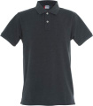 Stretch Premium – рубашка поло, антрацитовый меланж