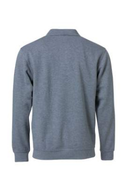 Basic Polo – свитер, серый меланж – Clique (2)
