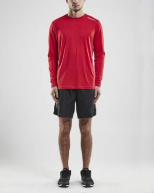 Rush LS – футболка (для мужчин), Ярко-красный - Craft (4)