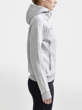 CORE Soul Hood – кофта на молнии (для женщин), Серый меланж - Craft (2)