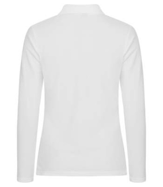Stretch Premium L/S – рубашка поло (для женщин), Белый - Clique (4)