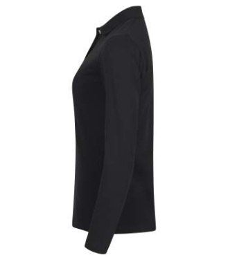 Stretch Premium L/S – рубашка поло (для женщин), Черный - Clique (3)
