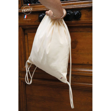 CÔME drawstring backpack, Естественный, М, изображение товара (3)