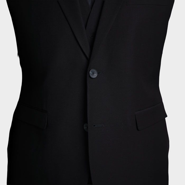 MARIUS MEN SUIT JACKET, Глубокий черный, изображение товара (1)