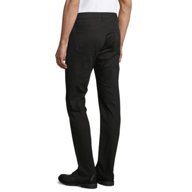GASPARD MEN LEG JEANS, Глубокий черный, XXS, изображение товара (2)
