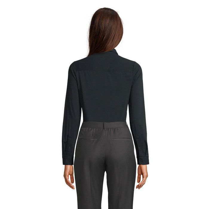 BALTHAZAR WOMEN SHIRT, Глубокий черный, С, изображение товара (1)