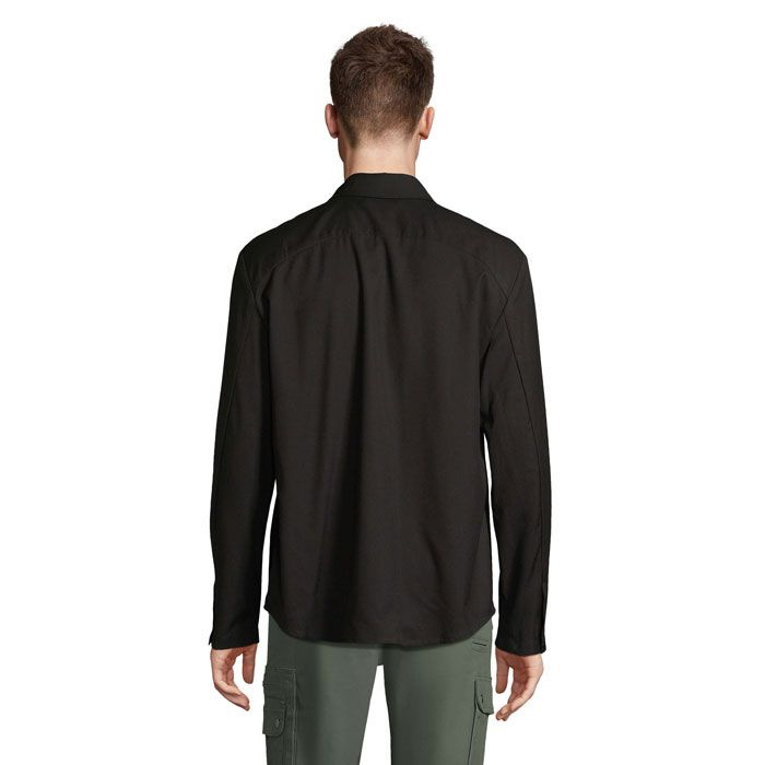 MADDEN UNISEX OVERSHIRT, Глубокий черный, 4XL, изображение товара (1)
