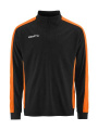 Evolve 2.0 Contrast Half Zip – свитер (для мужчин), Черный/Оранжевый