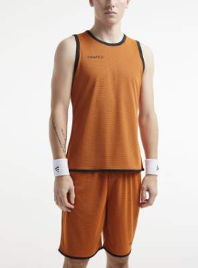 Progress Reversible Basket – майка (для мужчин), Насос/Черный - Craft (3)