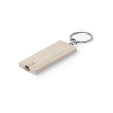 Брелок в виде фонарика Tasex, Естественный – Makito (2)