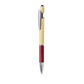 Шариковая ручка со стилусом Filipo, Красный