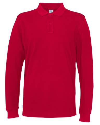 Long Sleeve Man – рубашка поло, Красный – Cottover (1)