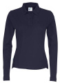 Long Sleeve Lady – рубашка поло, Тёмно-синий