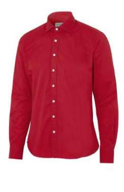 Twill Slim Fit Man – рубашка, Красный – Cottover (2)