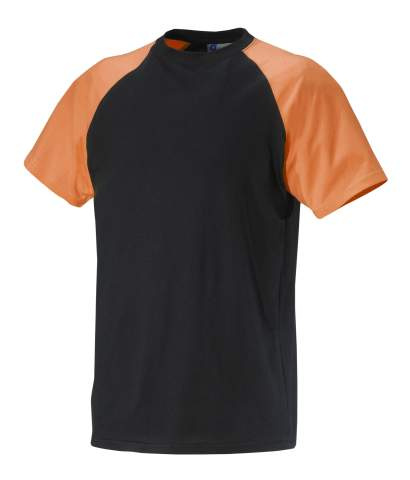 Monza – футболка, Черный/Оранжевый – Graphix (1)