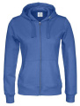 Hood Lady sweatshirt – кофта на молнии, Ярко-синий