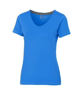 Coruna v-neck woman – футболка, Дворцовый синий – Graphix (3)